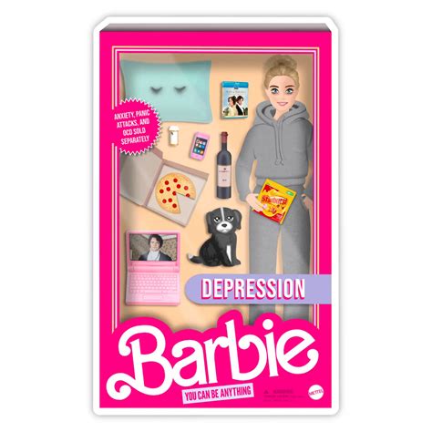 depressed barbie doll|More.